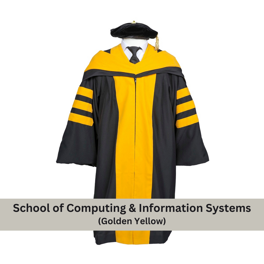 Rent - Doctoral Gown                      (School of Computing & Information Systems)