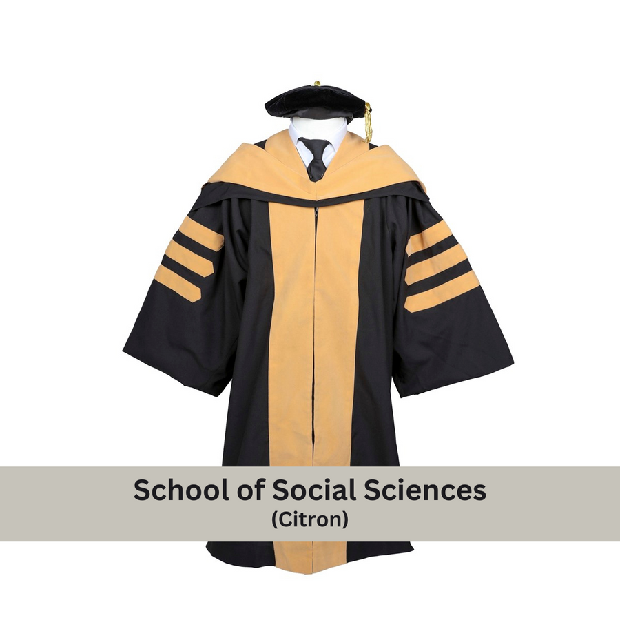 Rent - Doctoral Gown                       (School of Social Sciences)